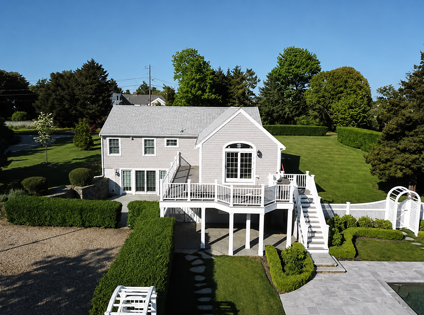Map of Compass Painting service areas across Cape Cod Massachusetts