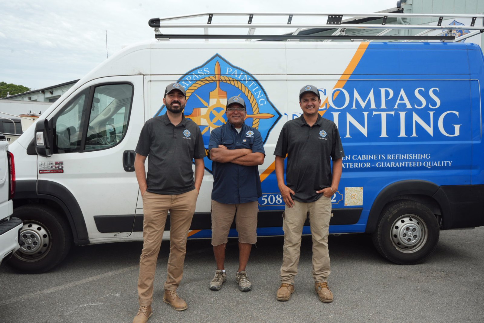 Compass Painting team of three professional painters in Hyannis MA