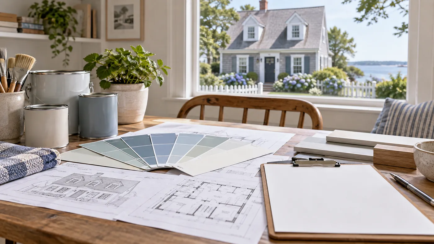 Painting permit and project planning for a Hyannis home